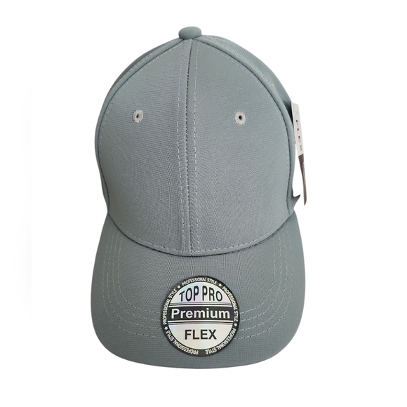 Other - Men's Flex Fit Athletic Premium Mint Gray Cap